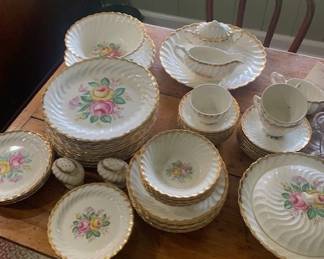 Set of vintage Quban Royal pattern china.  