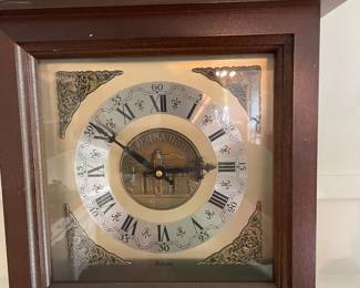 Bulova clock with University of Virginia plaque.