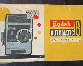 Kodak Automatic 8 Movie Camera.