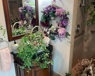 Assorted Floral arrangements.