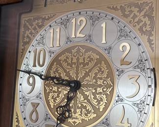 (Lot 4) $500 - Grandfather Clock - The Capital, An Original Daneker, Fallston, MD.   18"w 11"d 82"h.