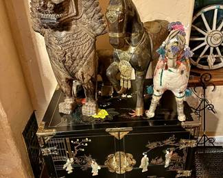 Unique western and asian decor