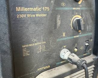 Millermatic 175 MIG welder 230V
