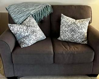 Two cushion love seat