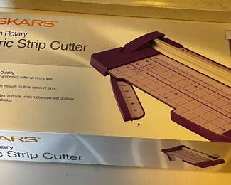 Fabric strip cutter