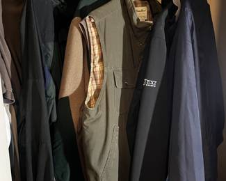 Men’s xl jacket and vest lot