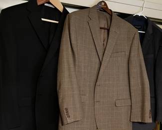 3 men’s xl suit coats