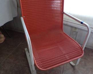 Mid Century Metal Chair