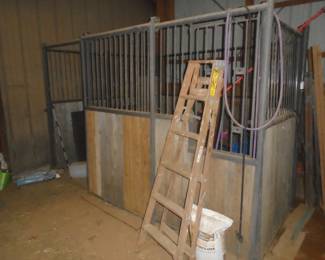 portable horse stall