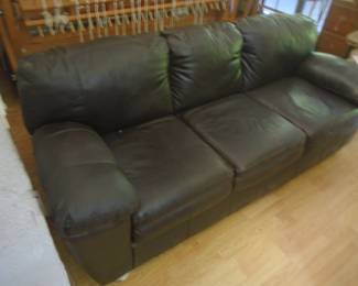 Leather sofa