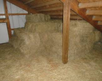 Approx 25 bales (2nd cutting) last year's hay