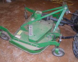 Finish mower