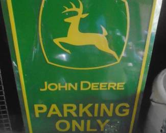 John Deere Parking sign (New)