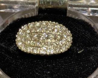 14 pave diamond ring