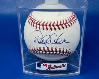 Derek Jeter signed baseball (No COA)