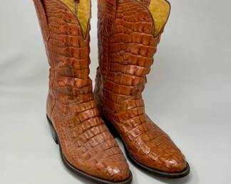 Size 10.5 Alligator boots