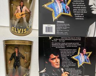 Hasbro 1993 Teen Idol Elvis Doll in Box
Hasbro 1993 Elvis Doll ‘68 Special in Box