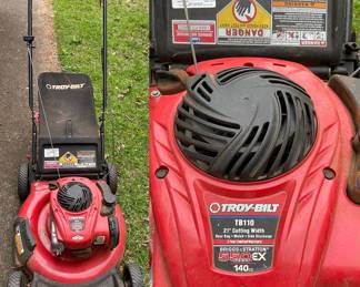 Troy-Built TB110 Briggs & Stratton 550EX Series Lawnmower 140cc