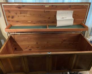 Mid Century Lane Cedar Chest 