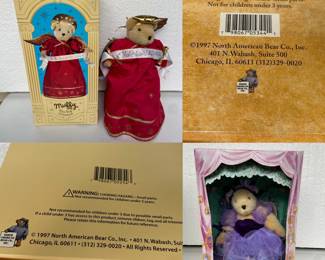 1997 North American Bear Co. Muffy Tree Top Ornament 
1997 North American Bear Co. Muffy Plum Fairy Holiday Limited Edition 