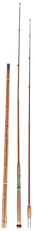 Wood and Bamboo Fishing Rods