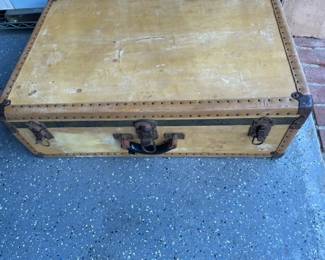 Old Steamer Trunk full of Old Stamp Collection