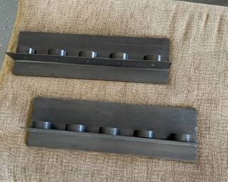 Iron Wall Candle Holders