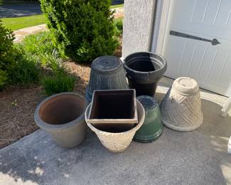 outdoor pots