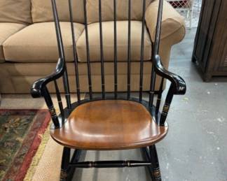 $100 USD     Hand Painted Oil Rubbed Rocking Chair   25 x 31 x 40.5"H

Pickup Details
Please contact us to arrange for pick up. When you come, feel free to browse around our warehouse. We have so many amazing finds!

8300 B Merrifield Avenue, Merrifield, VA

In-Person Payment Details
We accept cash, Venmo, Zelle, or credit card.