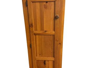 $135 USD    Tall Narrow Pine Cupboard Cabinet    20 x 13 x 52"H
Pickup Details
Please contact us to arrange for pick up. When you come, feel free to browse around our warehouse. We have so many amazing finds!
8300 B Merrifield Avenue, Merrifield, VA
In-Person Payment Details
We accept cash, Venmo, Zelle, or credit card.