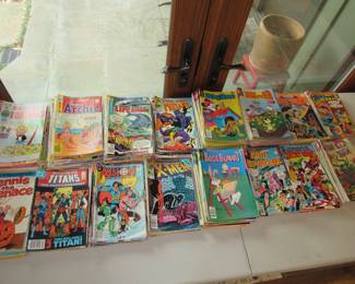 Couple hundred vintage comic books