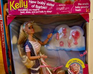 Barbie &b Kelly Dolls 