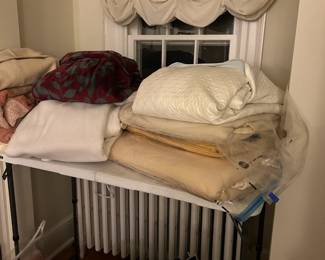 Pillows and quilts /blankets 