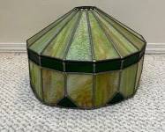 Tiffany Style Green Glass Lamp Shade