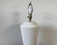 Mid-Century Modern Style White Lamp