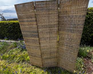 Wicker Room Divider #1