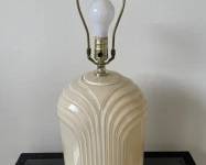 Vintage Art Deco Revival Glass Waterfall Lamp