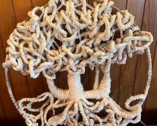 Hanging Handmade Fiber Art