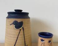 Two Signed Pottery Jars