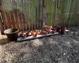 Outdoor Assorted Pots