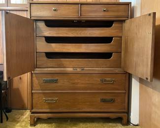 MCM Dresser Highboy