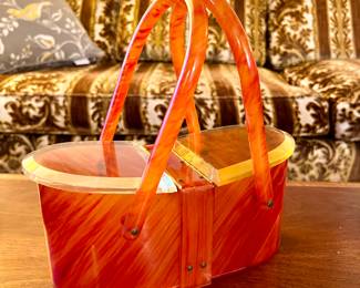 Vintage Lucite  Purse