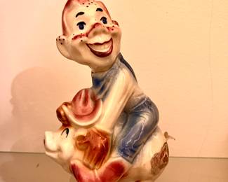 Vintage Howdy Doody Ceramic Bank 