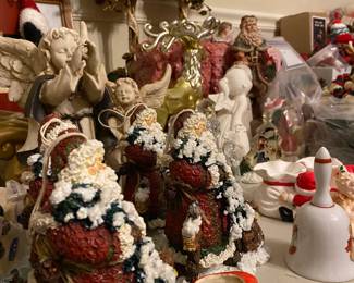 Santas and Christmas Decorations