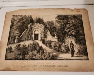 The tomb of Abraham Lincoln