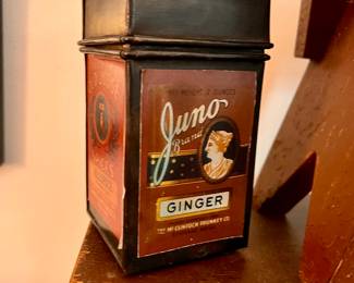 Ginger tin