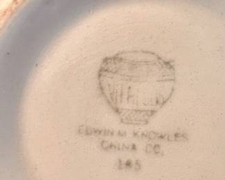 Edwin M Knowles China Co. bowl