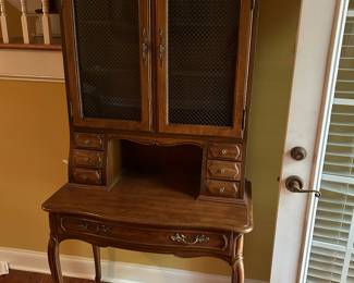 Vintage Thomasville Furniture French Provincial Camille Collection Secretary DesK