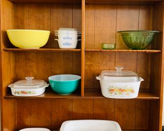 Pyrex and Corning Ware 
