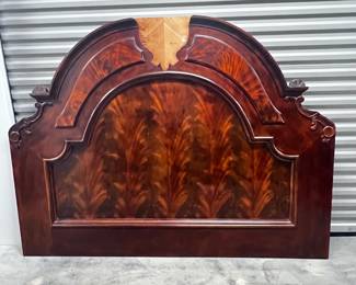 Missing piece shown in previous image. King Size Henredon Headboard, Footboard and frame. Asking $500. 